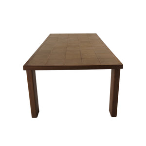 Moe's Marina Outdoor Dining Table in Brown