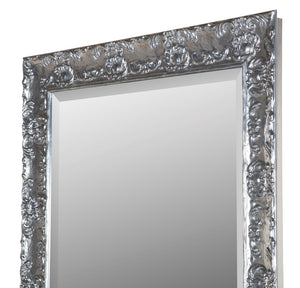Lacquered 3.5" Pewter frame Mirror