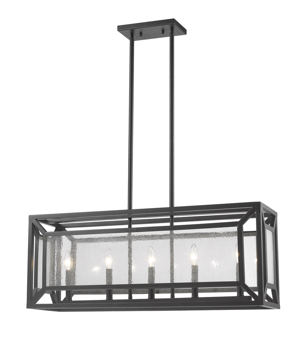 Braum 5 Light Pendant in Bronze Finish