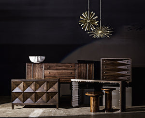 Quadrant Ebony Walnut 2-Door Sideboard