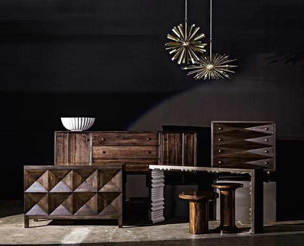 Quadrant Ebony Walnut 2-Door Sideboard