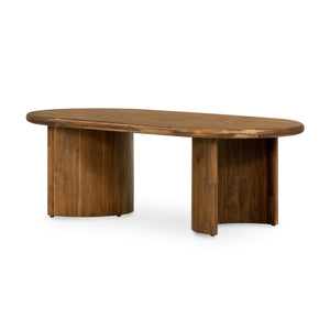 Paden Coffee Table - Seasoned Brown Acacia