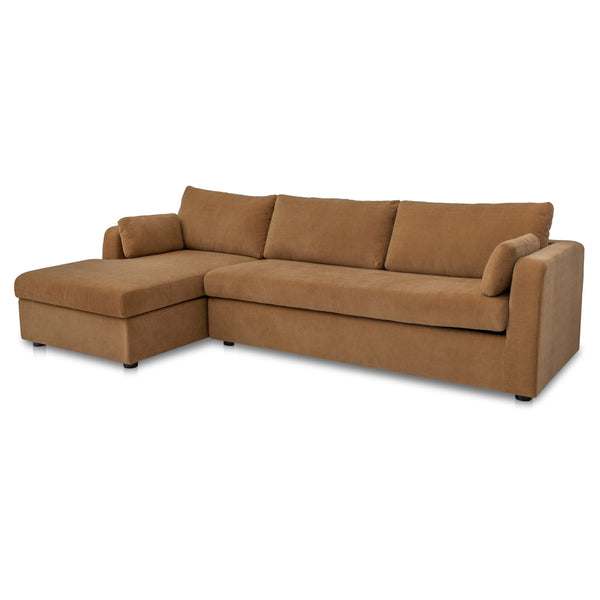 Moe's Burrow Sleeper Sectional with Storage Chaise
