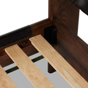 Halston Bed In Terra Brown Ash In King