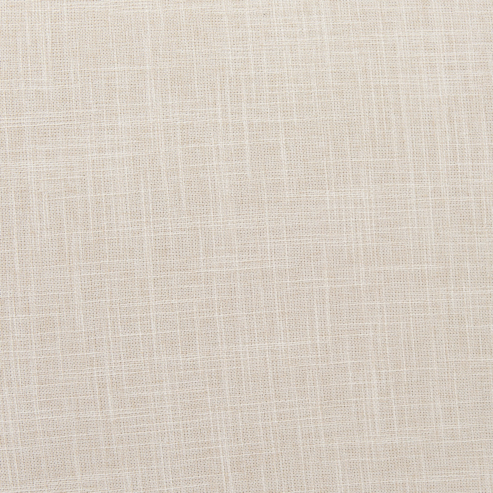 Palisades Cream Fabric Wrap Brown Wood Frame Dining Chair