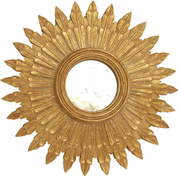 GOLD LF HANDCARVED MIR
