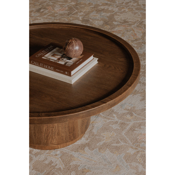 Moe's Cohen Coffee Table in Solid Oak Brown