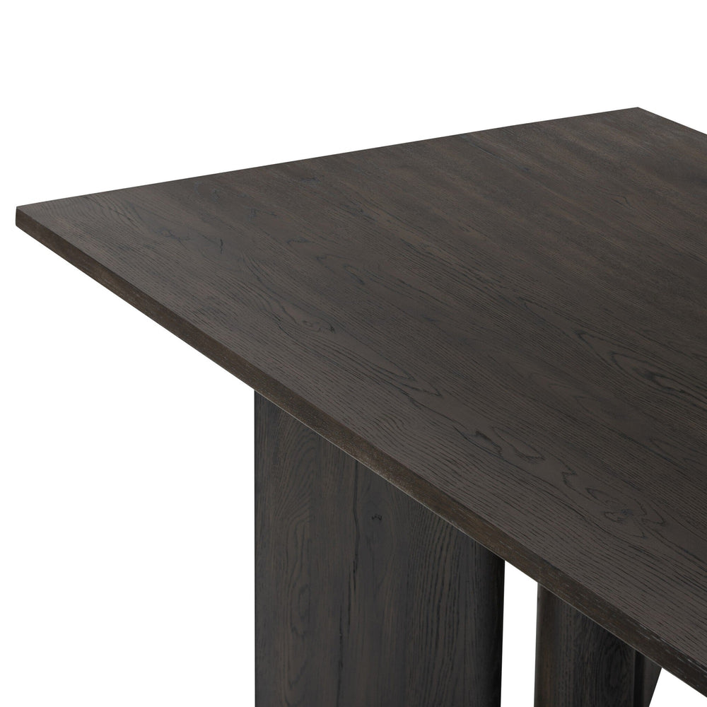 Huxley Dining Table 84" - Smoked Black Veneer