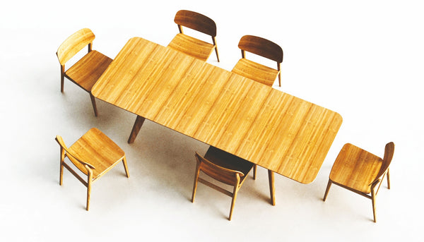 Caramelized Currant Extendable Dining Table