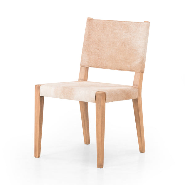 Villa Dining Chair In Light Hair On Hide