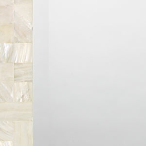 Rectangle Mother of Pearl Wall Mirror