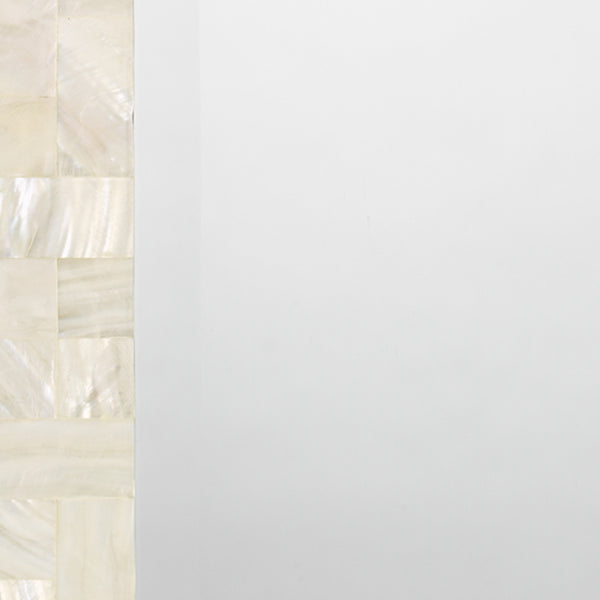 Rectangle Mother of Pearl Wall Mirror