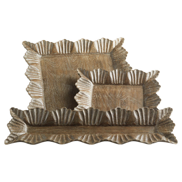 Lorenza Tray| Brown-Small