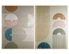 NEW BEGINNINGS (SET OF 2) - 48" X 64" - NATURAL FLOATER FRAME