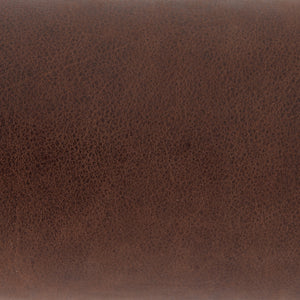 Astrid Floor Lamp-Dark Brown Leather