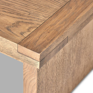 Warby Coffee Table in Worn Oak