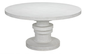 Hugo Dining Table 60",  White Wash