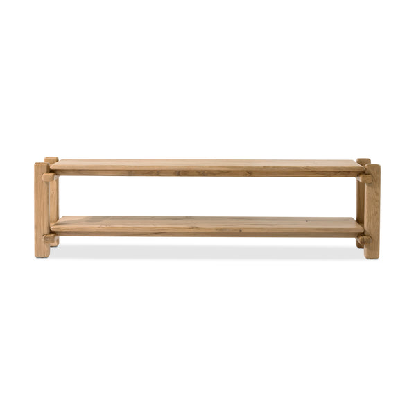 Marcia Low Console Table in French Oak