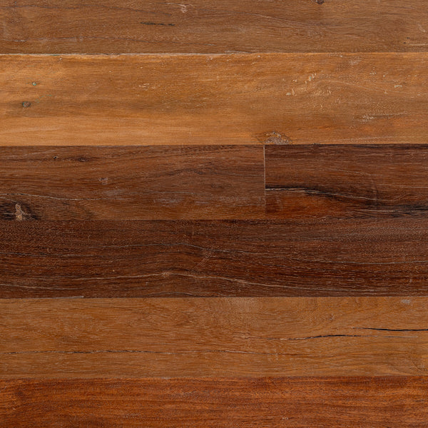 Alto Solid Wood Rectangle Coffee Table - Rustic Brown