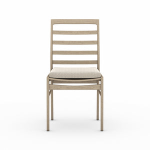 Linnet Outdoor Dining Chair In Brown/Sand