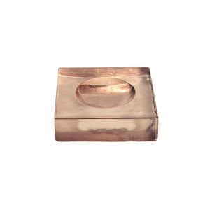 Moe's Miro Glass Catchall in Soft Amber