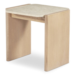 Lane Side Table with Marble Top