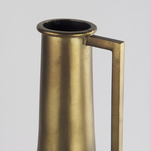 Aubrey  Large 24.0H Gold Iron Jug Vase