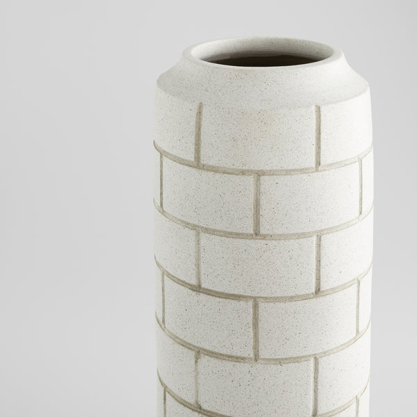 Mason Vase | White -Large