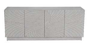Cavalier Mahogany and Veneer Sideboard in White Wash Finish