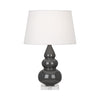 Ash Small Triple Gourd Accent Lamp