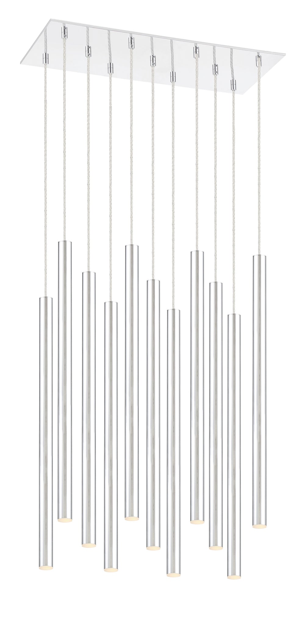 Forest 11 Light Island/Billiard in Chrome Finish