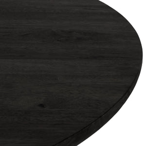 Bibianna Dining Table In Worn Black