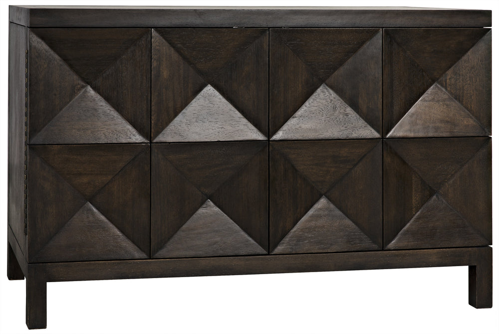 Quadrant Ebony Walnut 2-Door Sideboard