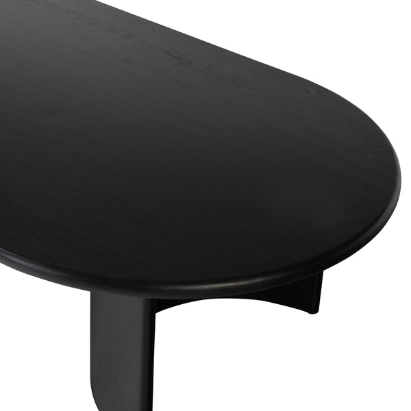 Paden Large Coffee Table In Aged Black